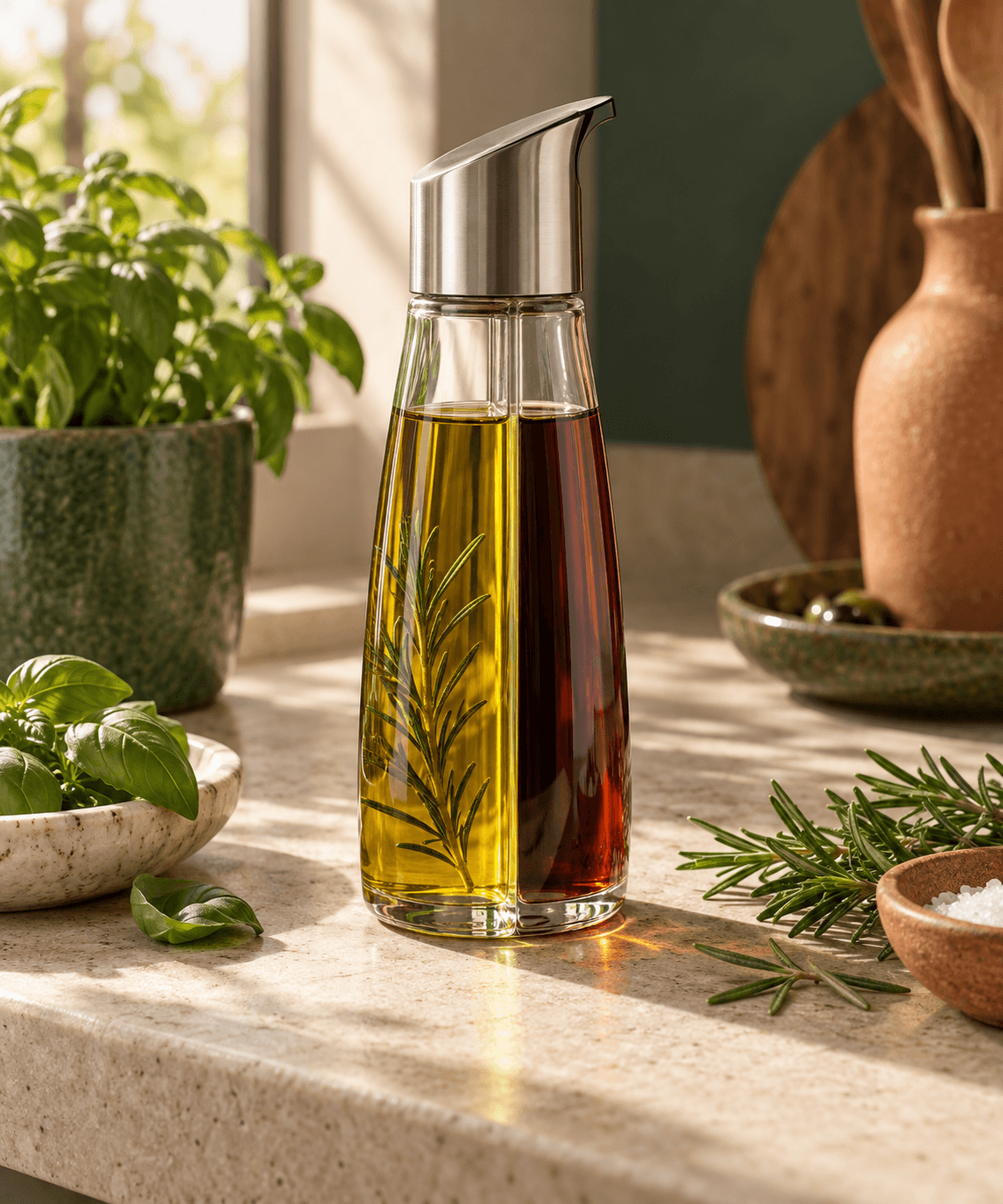 PourPetal Oil Dispenser kitchen tool